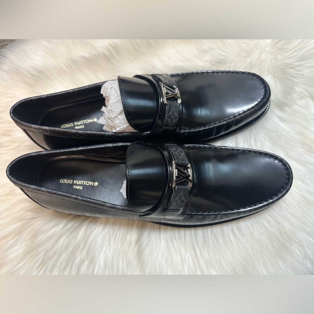 Louis Vuitton | Monogram Leather Logo Oxfords size 13 Brand new in box